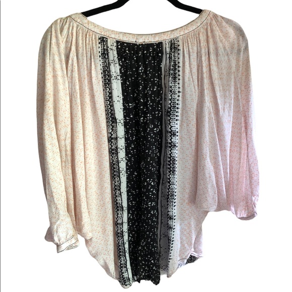 Free People Days of Romance Peasant Blouse. Ivory. Size XS - Picture 9 of 11
